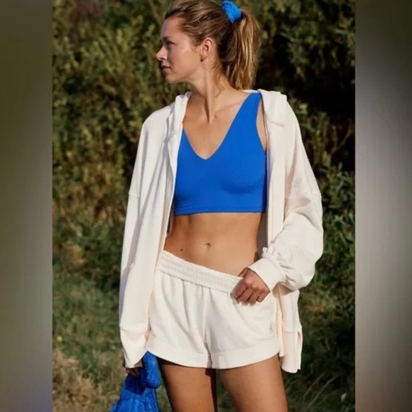 FP Movement Cardigan hoodie sweater Renegade Hooded Jacket canvas Free People - Picture 1 of 9